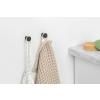 Crochet à serviette MINDSET, set de 2 pc, gris minéral, Brabantia