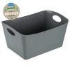 Rangement salle de bain BOXXX L 15 l, gris nature, Koziol