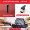 Poignée INGENIO L9863153 , amovible, noir, Tefal