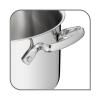 Marmite DUETTO+ G7197955 22 cm, haute, avec couvercle de marmite, Tefal