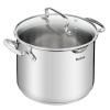 Marmite DUETTO+ G7197955 22 cm, haute, avec couvercle de marmite, Tefal