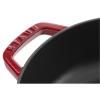 Faitout 24 cm, couvercle auto-obturant, cerise, fonte, Staub