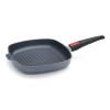 Poêle à griller DIAMOND LITE 28 x 28 cm, pour induction, poignée amovible, titane, WOLL