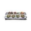 Appareil à raclette RG 2374, 1500 W, 8 mini poêles, acier inoxydable, Severin