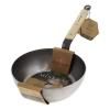 Sauteuse MINERAL B BOIS 24 cm, manche en bois, de Buyer