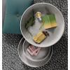 Bol décoratif MOON, ⌀ 50 cm, gris clair, Blomus