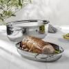 Plat à rôtir ZWILLING PLUS 41 cm, 8,5 l, avec couvercles multifonctionnels, Zwilling