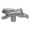 Poignée de couvercle RABBIT, argent, Staub