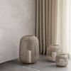 Lanterne LITO XS 10 cm, gris chaud, acier, Blomus