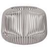 Lanterne LITO XS 10 cm, gris chaud, acier, Blomus