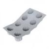 Moule à cannelé ELASTOMOULE, pour 8 canelés de 5,5 cm, silicone, de Buyer