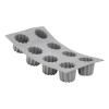 Moule à cannelé ELASTOMOULE, pour 8 canelés de 5,5 cm, silicone, de Buyer