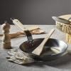 Poêle à frire MINERAL B BOIS 24 cm, manche en bois, de Buyer