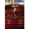 Faitout 30 cm, bleu foncé, en fonte, Staub