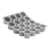 Moule à gâteau ELASTOMOULE pour 20 mini-muffins canelés de 3,5 cm de diamètre, de Buyer