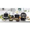 Wok CHOC RESTO EXTREME 32 cm, antiadhésif, aluminium, De Buyer