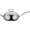 Wok MULTIPLY 28 cm, acier inoxydable, WMF