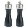 Set de moulins à sel et poivre FIDJI 15 cm, noir mat/acier inoxydable, Peugeot