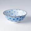 Bol STARBURST INDIGO IKAT 19,5 cm, 750 ml, MIJ