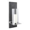 Support bougie pilier FINCA S 38 cm, montage mural, Blomus