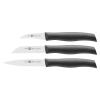 Ensemble de couteaux TWIN GRIP, set de 3 pc, noir, ZWILLING
