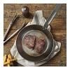 Poêle à steak MINERAL B 26 cm, avec moulin à poivre et pinces de cuisine, de Buyer
