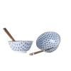 Bol STARBUST 500 ml, set de 2 pc, avec baguettes, MIJ
