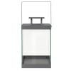 Lanterne FINCA 36 cm, gris acier, Blomus
