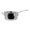 Casserole 24 cm, acier inoxydable, Mauviel
