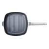 Poêle à griller DIAMOND LITE PRO 28 x 28 cm, manche inox, titane, WOLL