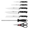 Bloc à couteaux et couteaux en set PROFESSIONAL "S", 8 pièces, avec aiguiseur à couteau et ciseaux, Zwilling