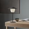 Lampe de table sans fil ANI 33 cm, LED, gris foncé, Blomus