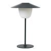 Lampe de table sans fil ANI 33 cm, LED, gris foncé, Blomus