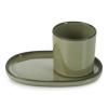 Tasse à expresso CARACTERE 80 ml, kaki, REVOL