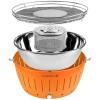 Barbecue de table au charbon XL, orange LotusGrill