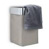 Mural corbeille pour les serviettes NEXIO brillant taupe Blomus