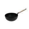 Sauteuse CHOC B BOIS 28 cm, aluminium, de Buyer