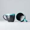 Tasse MT BLACK & TURQUOISE 280 ml, MIJ