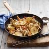 Poêle à frire 24 cm, manche bois, fonte, Staub