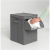 Empilable panier à linge Brabantia gris foncé point culminant 35 l