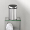 Poubelle à couvercle tactile TOUCH BIN 3 l, anti trdoigts, acier mat, Brabantia