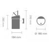 Poubelle à couvercle tactile TOUCH BIN 3 l, anti trdoigts, acier mat, Brabantia