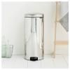 Poubelle à pédale NEWICON 30 l, acier brillant, Brabantia