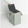 Sac à linge 55 l, vert foncé, Brabantia