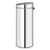 Poubelle à couvercle tactile TOUCH BIN NEW 30 l, acier brillant, Brabantia