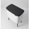 Poubelle à couvercle tactile BO 3 x 11 l, blanc, Brabantia