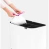 Poubelle à couvercle tactile BO 3 x 11 l, blanc, Brabantia