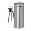 Poubelle à couvercle tactile TOUCH BIN NEW 30 l, résistant aux traces de doigts, acier mat, Brabantia
