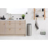Poubelle à couvercle tactile TOUCH BIN NEW 30 l, anti-traces, acier mat, Brabantia