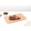 Planche à découper 25 x 40 cm, pour la viande, marron, bois, Brabantia
